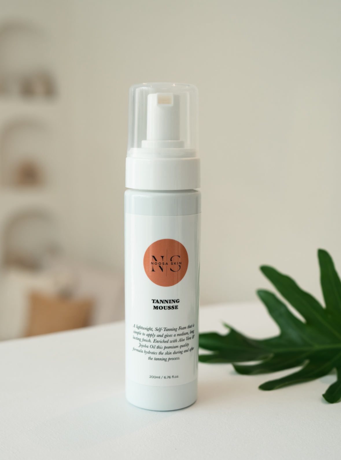 Self Tanning Mousse with Tan Mitt & Exfoliating Pad Package