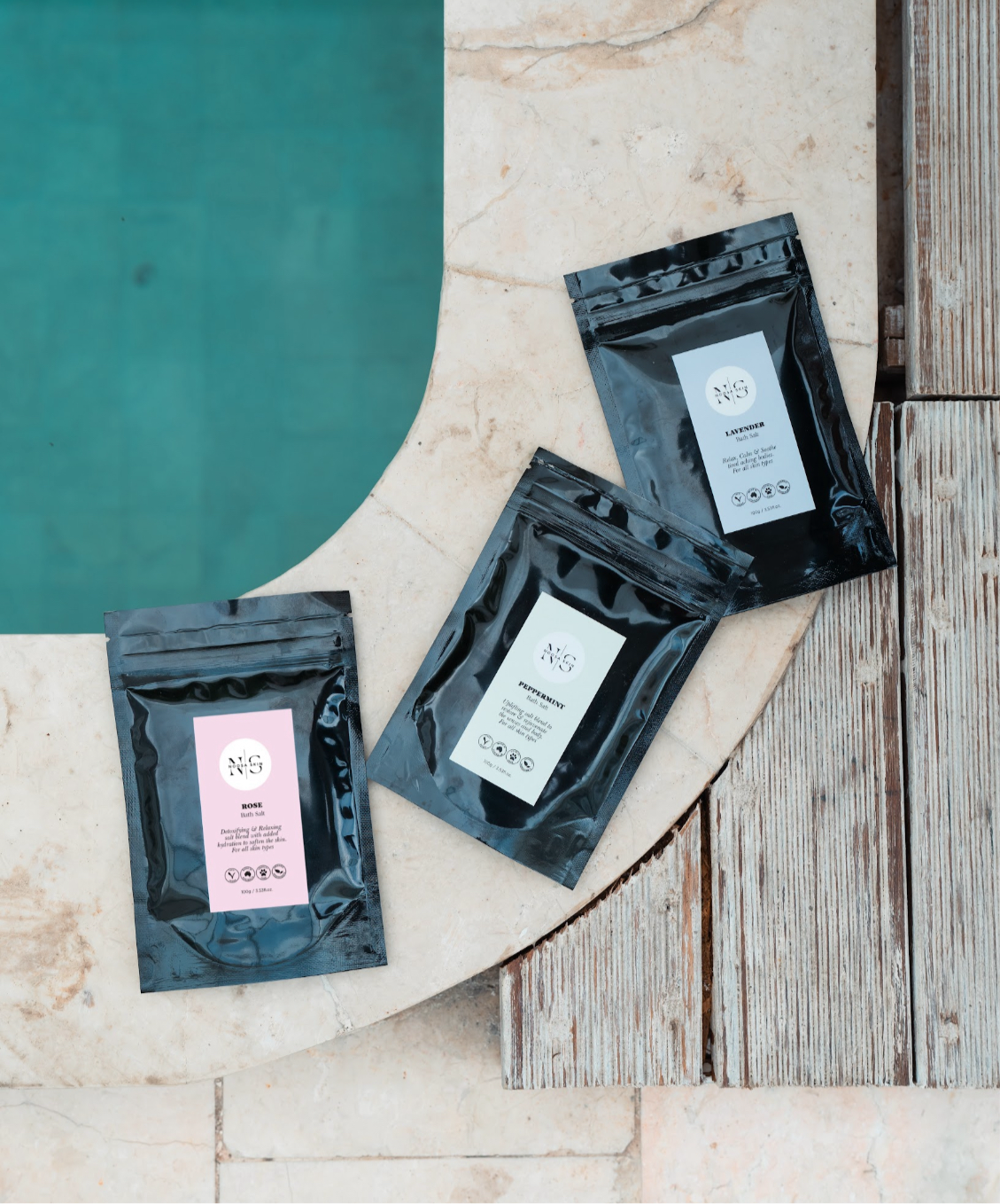 Luxury Bath Salts Soak Blends